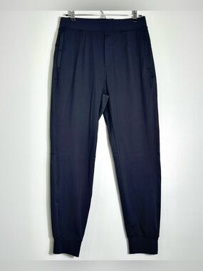 NWT G GRADUAL Mens Black Athletic Sweatpant Jogger Drawstring Zip Pocket Medium
